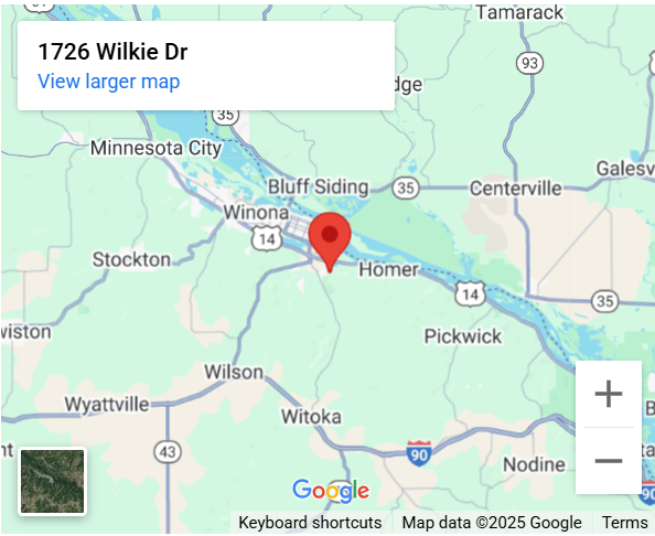 Larger Map to Douglas Machining Services